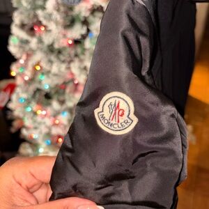 Girls Moncler puffer swing coat with hood sz 10